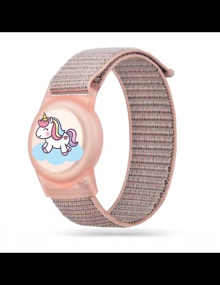 Tech-Protect Nylon For Kids Apple AirTag 1 / 2 Magic Pony