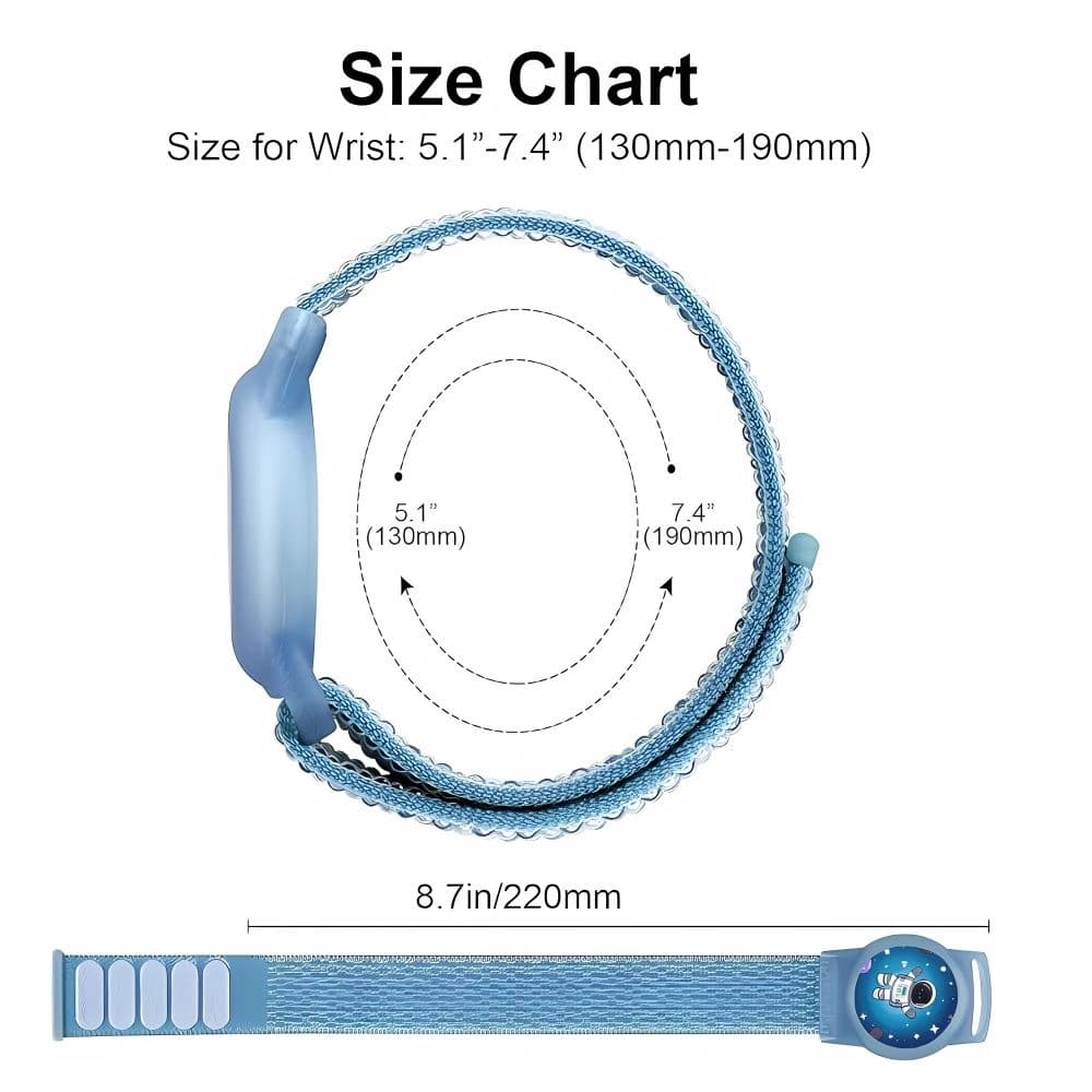 Tech-Protect Nylon für Kinder Apple AirTag 1 / 2 Magisches Pony - 3