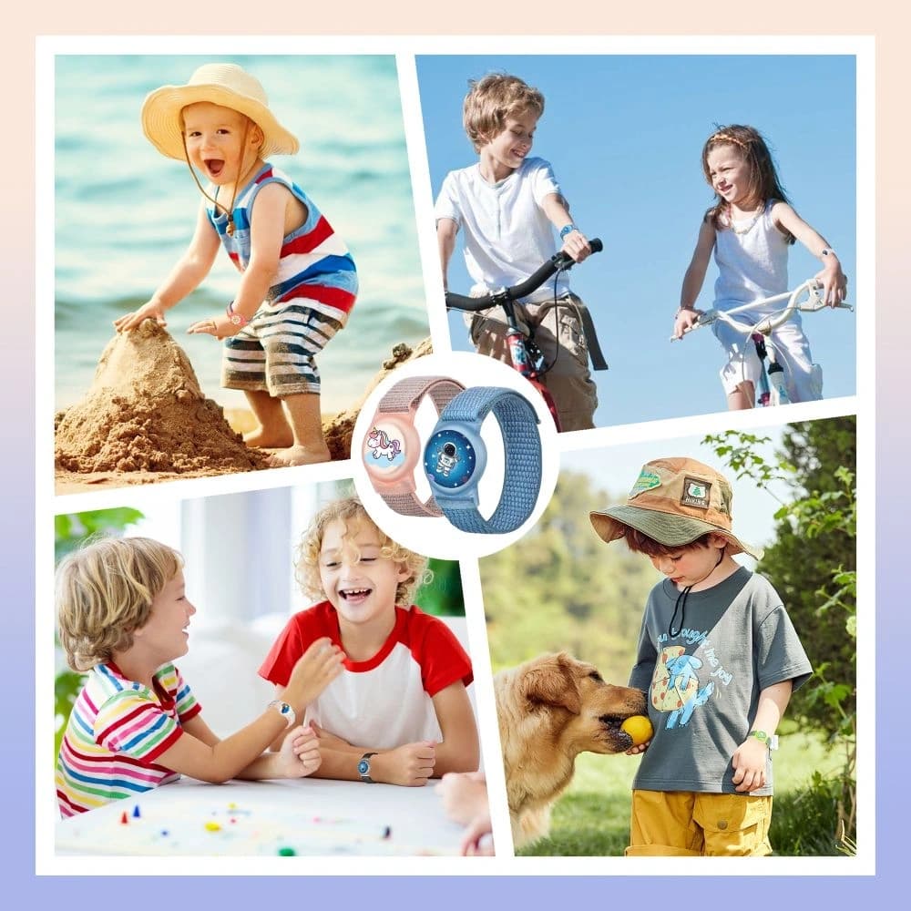 Tech-Protect Nylon für Kinder Apple AirTag 1 / 2 Magisches Pony - 6