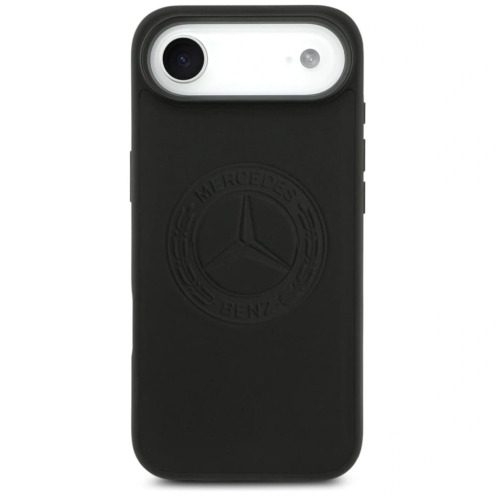 Kožené vintage logo Mercedes MagSafe pro Apple iPhone Air černé - 3