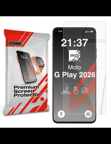 GrizzGlass HybridGlass Motorola Moto G Play (2026)