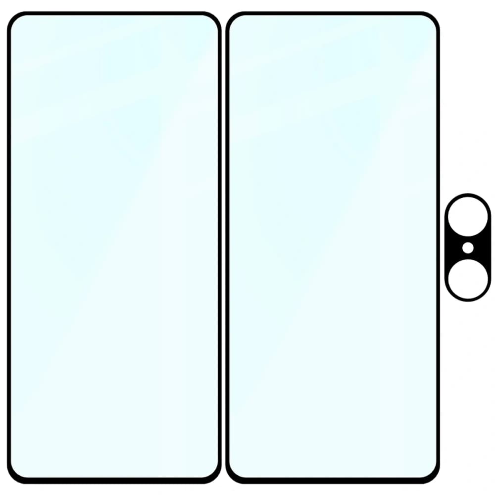 Bizon Edge Pack 2x Bildschirmglas + Kameraglas OnePlus Nord CE5 5G - 6