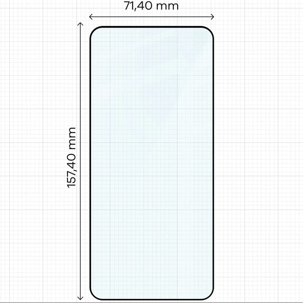 Bizon Edge Pack 2x kijátszó üveg + kamera üveg Xiaomi POCO F6 Pro - 2