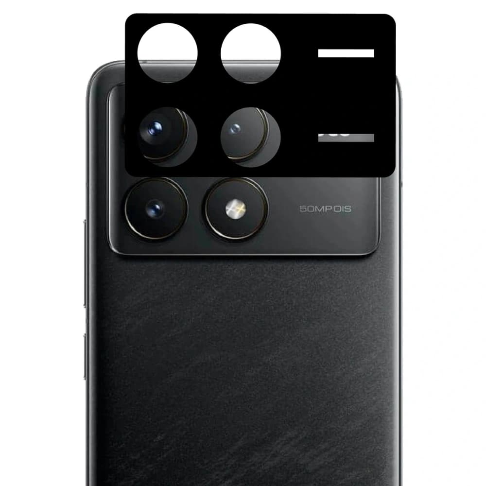 Bizon Edge Pack 2x kijátszó üveg + kamera üveg Xiaomi POCO F6 Pro - 5