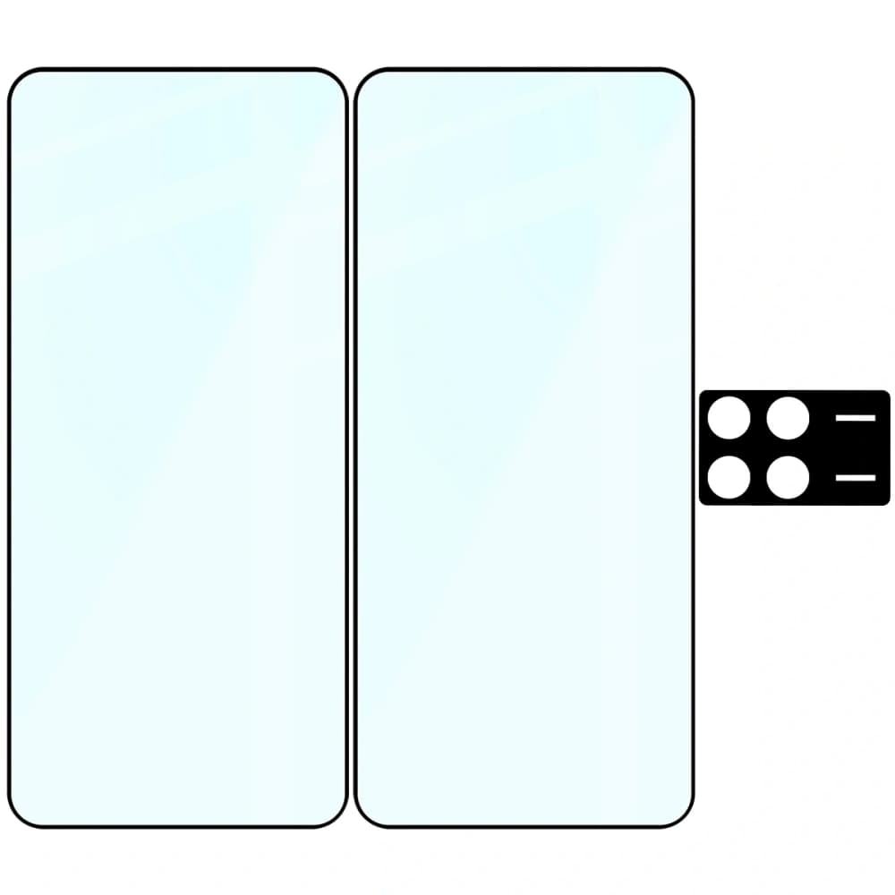 Bizon Edge Pack 2x kijátszó üveg + kamera üveg Xiaomi POCO F6 Pro - 6