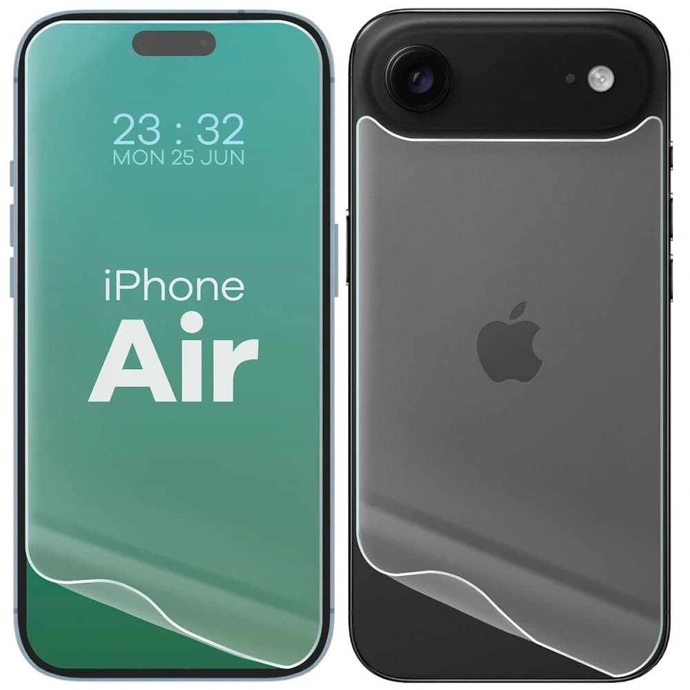 Bizon Glass Hydrogel Pack für Apple iPhone Air - 5