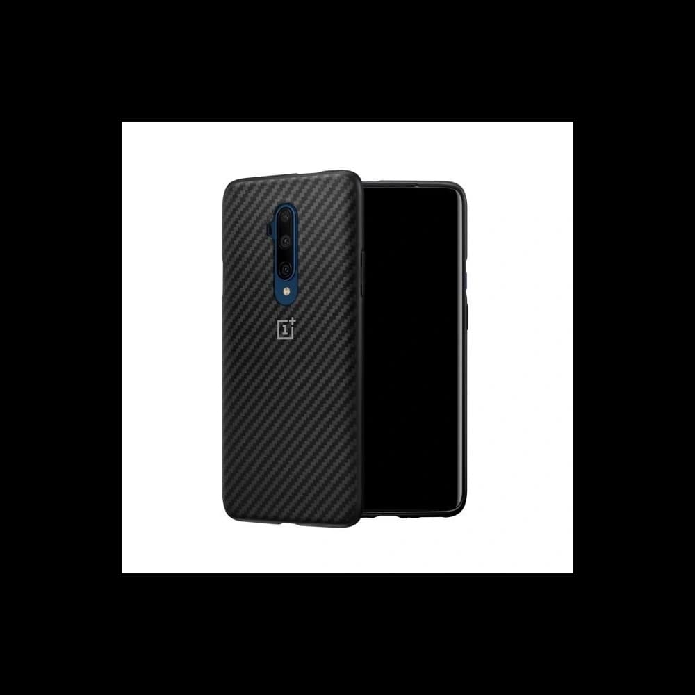 Etui OnePlus 7T Pro Karbon Bumper Case Černé - 1