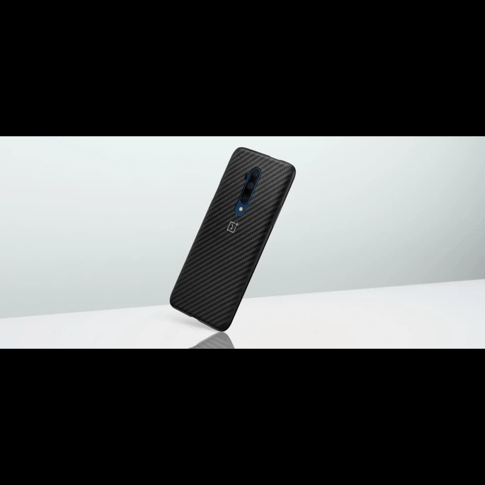 Etui OnePlus 7T Pro Karbon Bumper Case Černé - 3