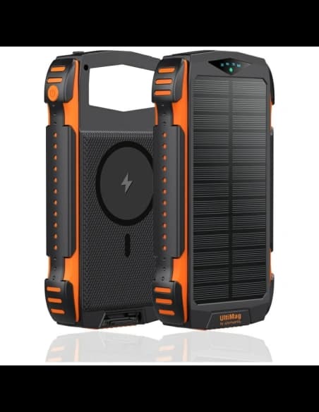 Powerbank solarny 4smarts TitanPack Rugged UltiMag 20000mAh black
