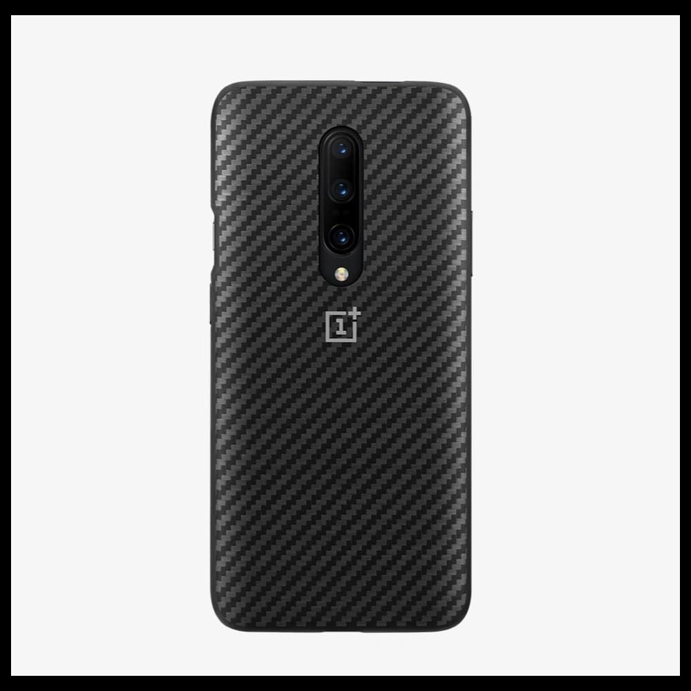 OnePlus Gehäuse 7 Pro Carbon Bumper Case Schwarz - 2