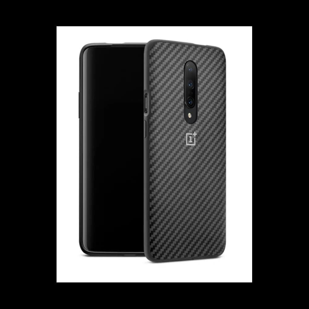 OnePlus Gehäuse 7 Pro Carbon Bumper Case Schwarz - 1