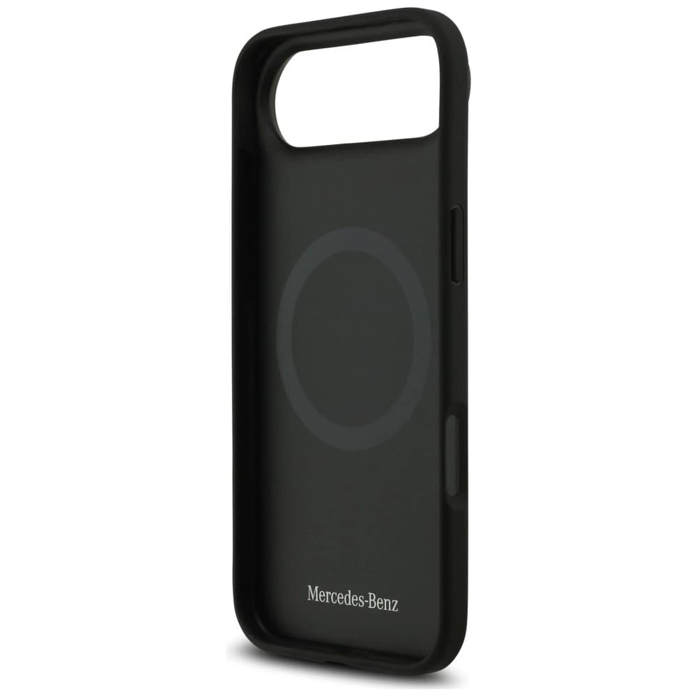 Kožený velký vavřínový list MagSafe pro Apple iPhone Air černý Mercedes - 7