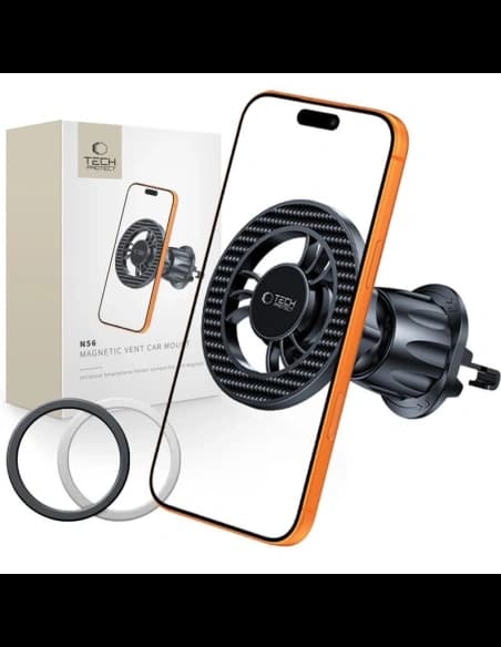 Tech-Protect N56 Magnetic MagSafe Vent Car Mount Carbon Black