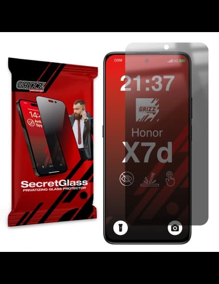 GrizzGlass Matte SecretGlass Honor X7d