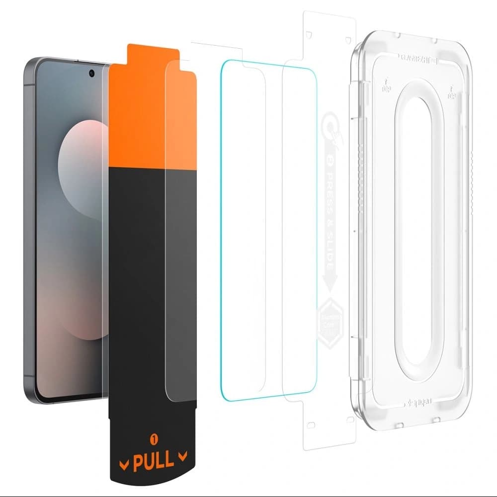 Spigen Glas.tr ez Fit Pro Samsung Galaxy S25 FE Clear [2 PACK] - 3