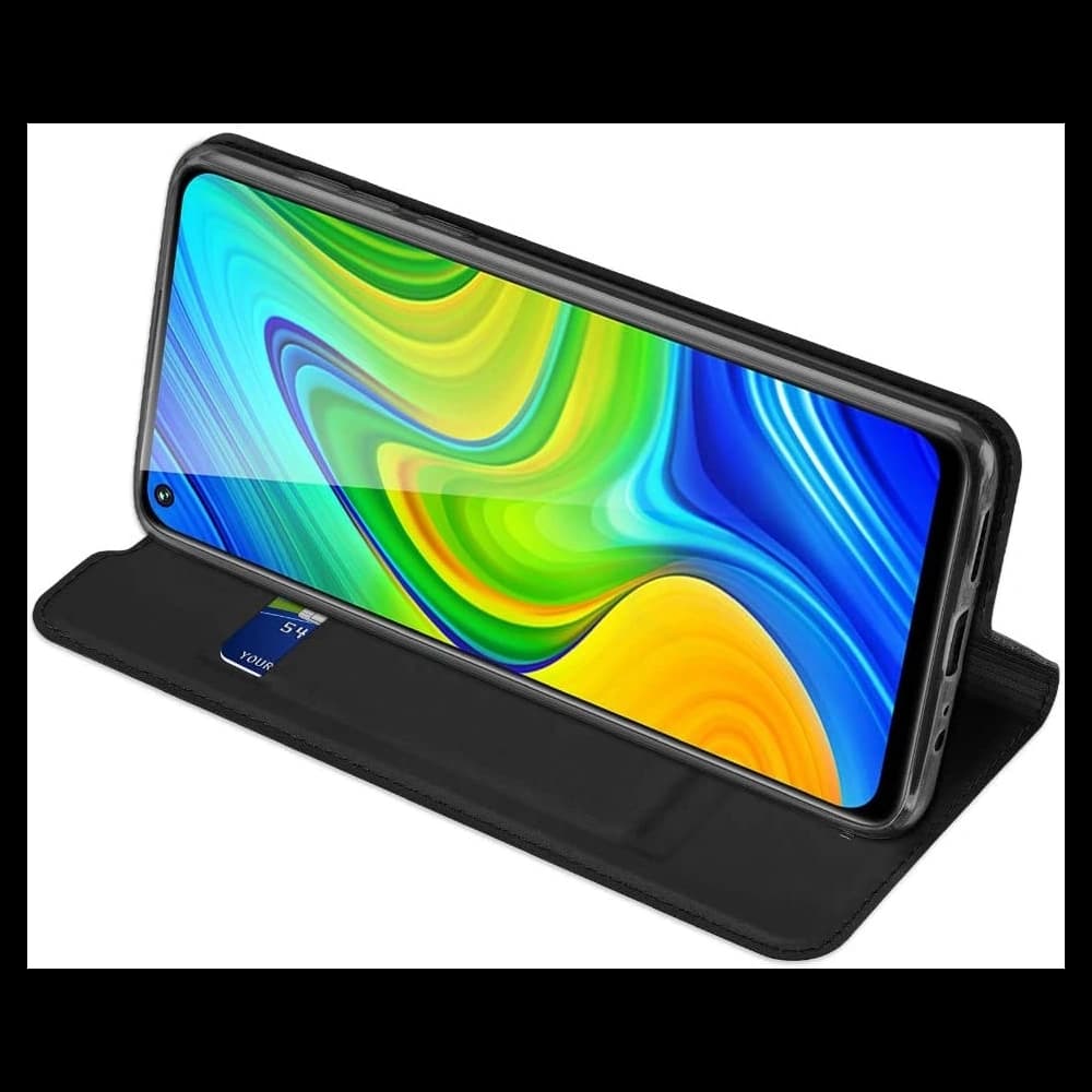 DuxDucis SkinPro Redmi Note 9 Black + Screen protector - 2