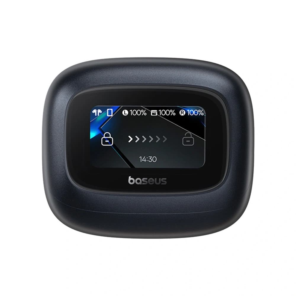 Baseus Bowie M2s Ultra TWS Drahtlose In-Ear Kopfhörer mit interaktivem Bildschirm Schwarz - 4
