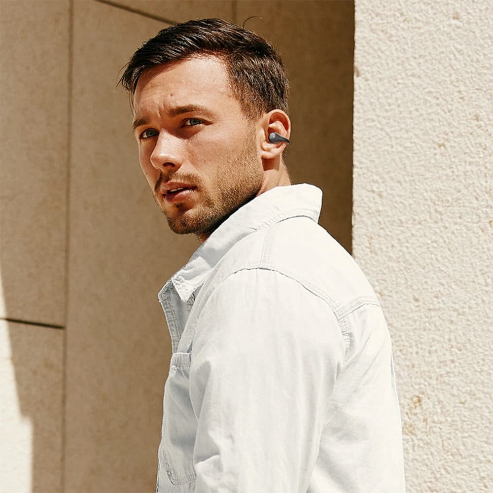 Baseus Bass 15 Clip OWS Drahtlose Kopfhörer + Baseus Simple USB-C 3A 30cm Kabel Schwarz - 9