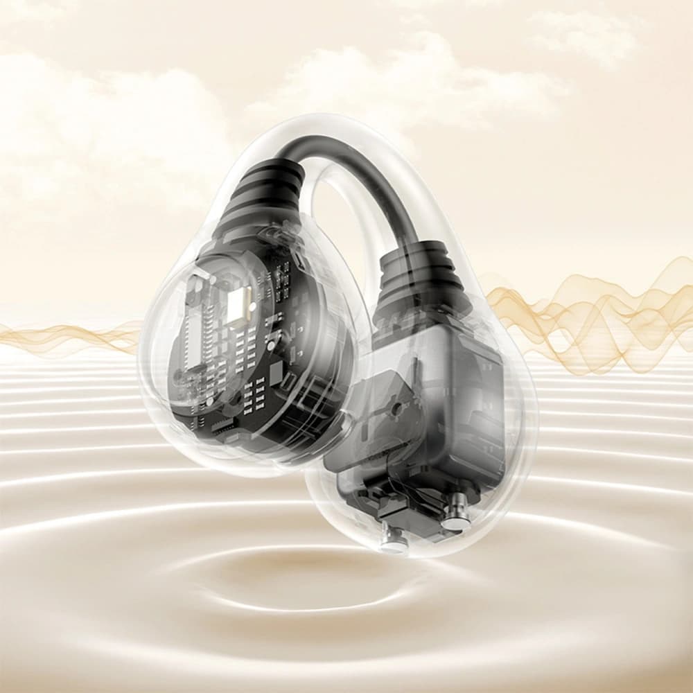 Baseus Bass 15 Clip OWS Kabellose Kopfhörer + Baseus Simple USB-C 3A 30cm Kabel Weiß - 10