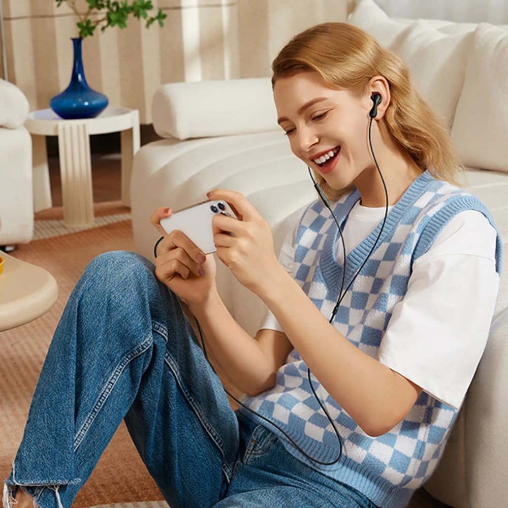 Căști In-Ear Baseus Encok CZ20 USB-C Negre - 12