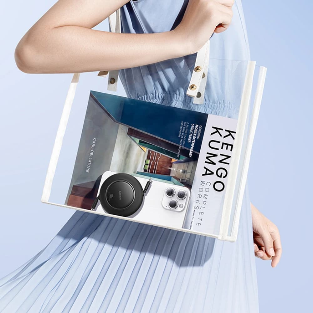 Baseus Free2Pull Mini 100W USB-C / USB-C 2m černý - 7