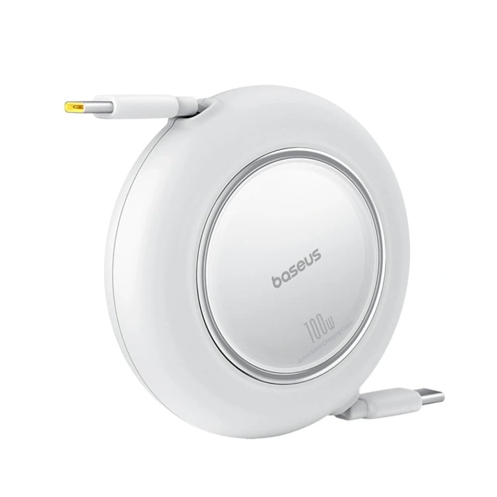 Baseus Free2Pull Mini 100W USB-C / USB-C 2m bílý - 4