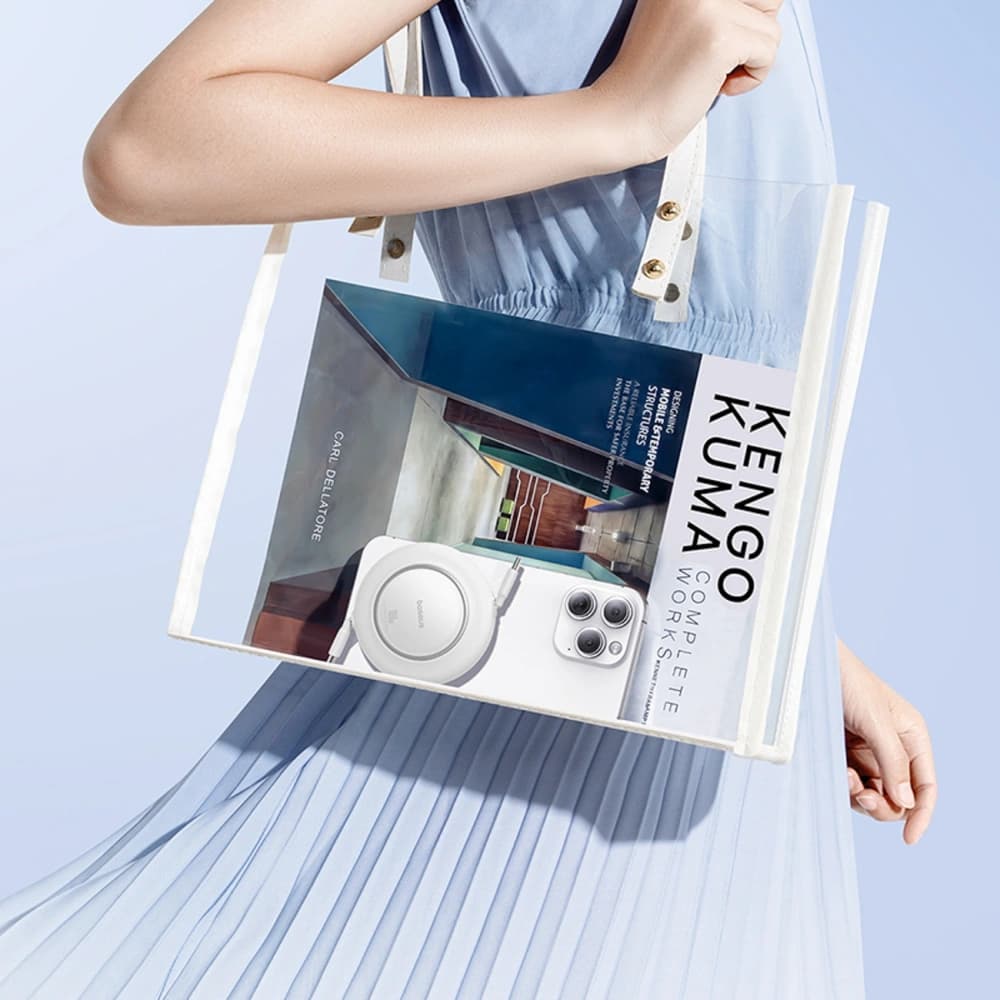 Baseus Free2Pull Mini 100W USB-C / USB-C 2m bílý - 7