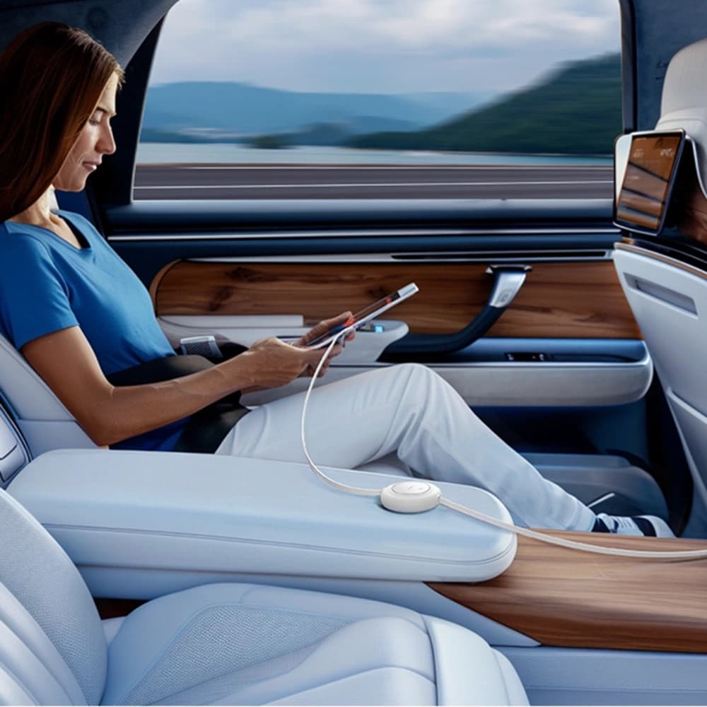 Baseus Free2Pull Mini 100W USB-C / USB-C 2m bílý - 8