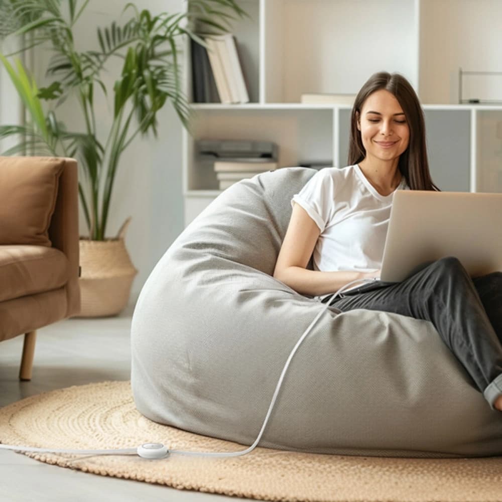 Baseus Free2Pull Mini 100W USB-C / USB-C 2m bílý - 9