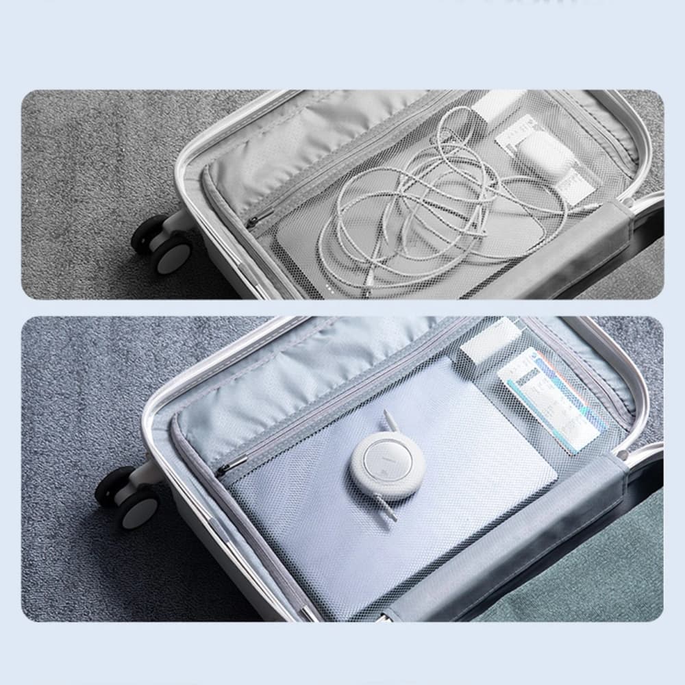 Baseus Free2Pull Mini 100W USB-C / USB-C 2m bílý - 12