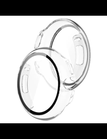 Etui ze szkłem do zegarka Bizon Case+Glass Watch do Google Pixel Watch 4 41mm przezroczyste