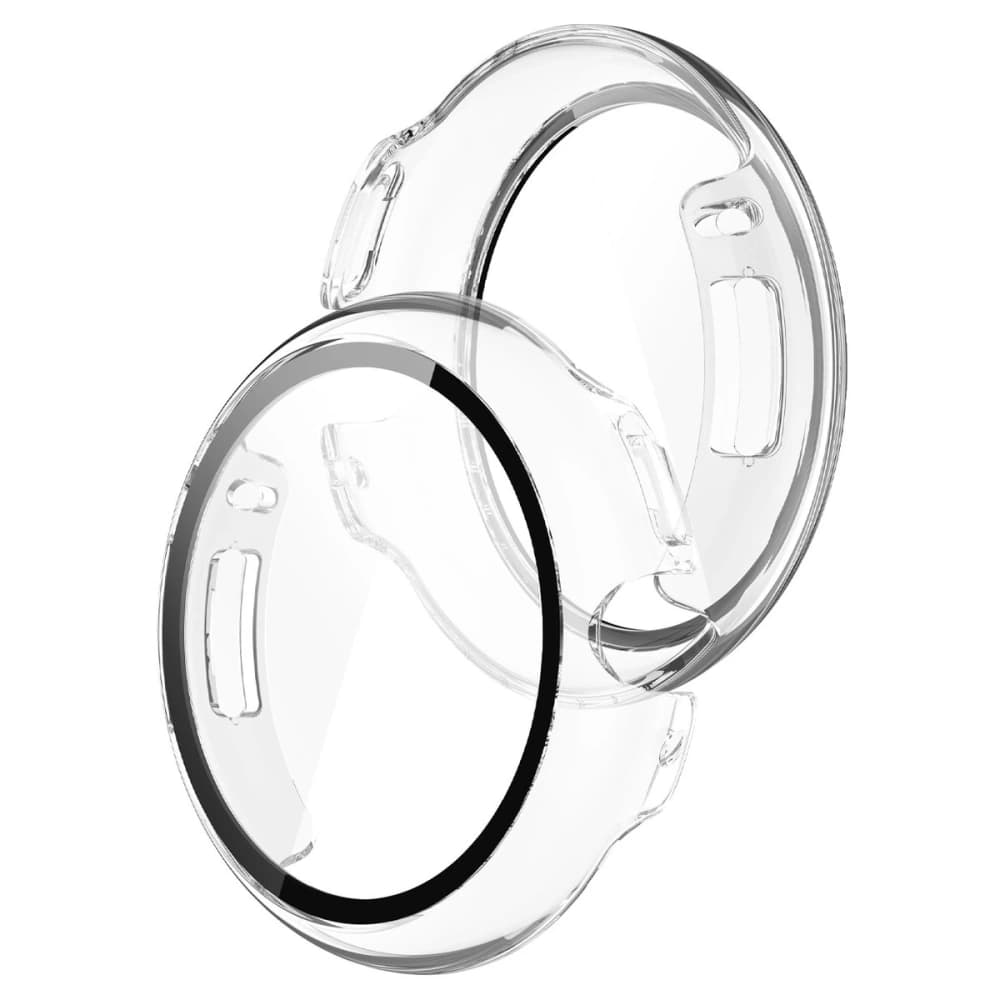 Etui ze szkłem do zegarka Bizon Case+Glass Watch do Google Pixel Watch 4 41mm przezroczyste - 1