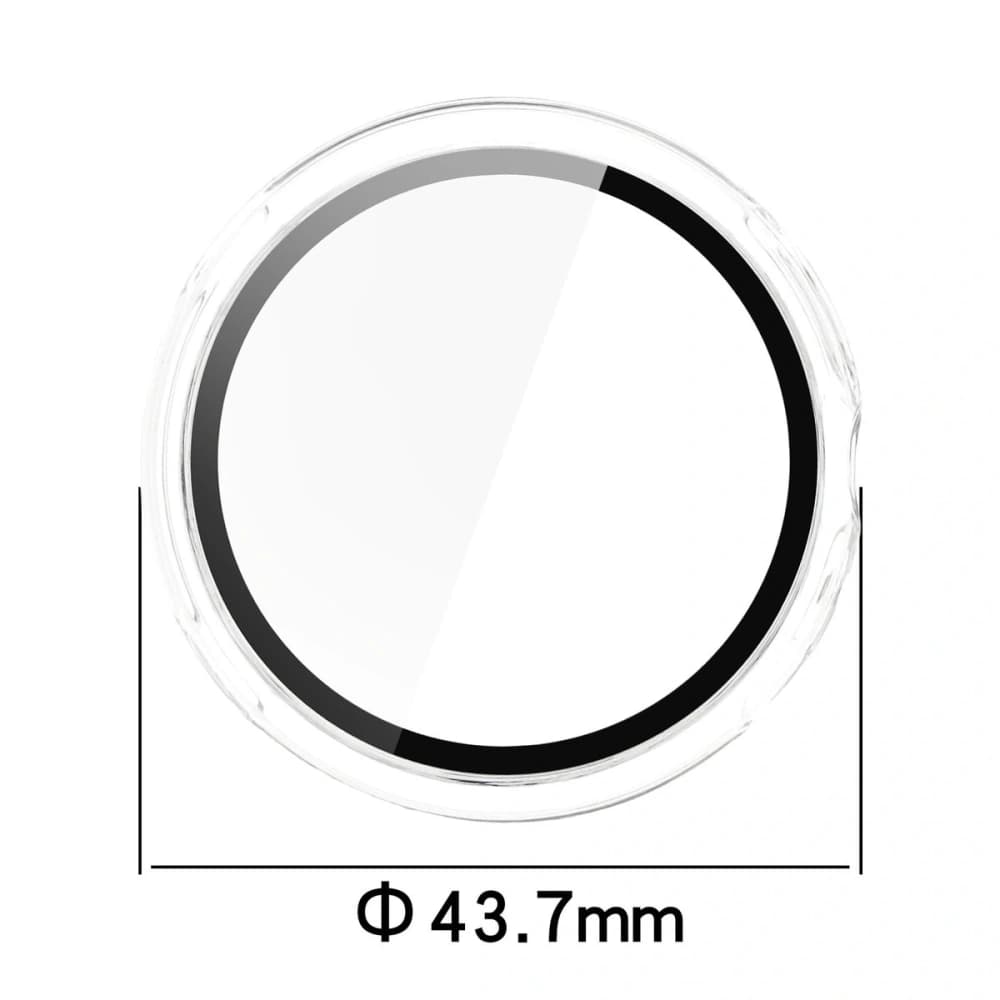 Etui ze szkłem do zegarka Bizon Case+Glass Watch do Google Pixel Watch 4 41mm przezroczyste - 2