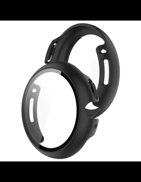 Etui ze szkłem do zegarka Bizon Case+Glass Watch do Google Pixel Watch 4 41mm matowe czarne