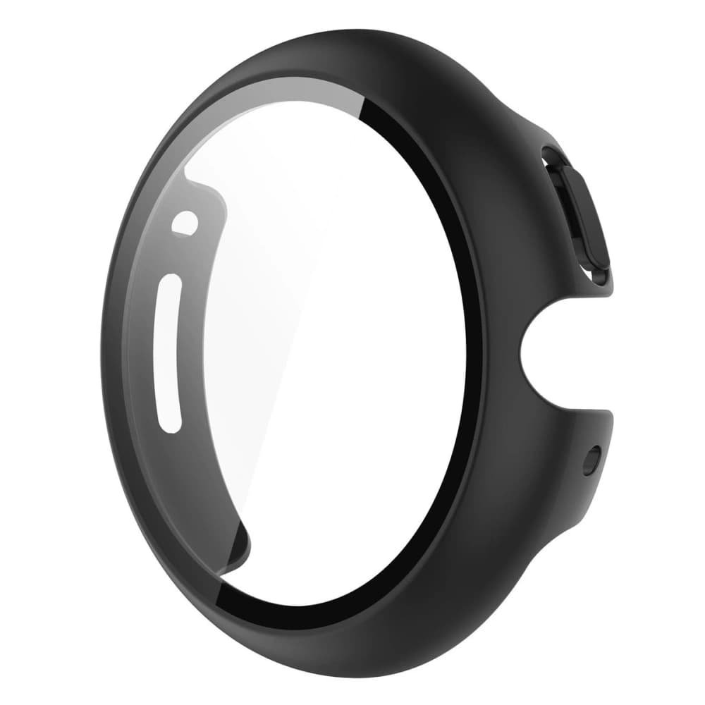 Etui ze szkłem do zegarka Bizon Case+Glass Watch do Google Pixel Watch 4 41mm matowe czarne - 6