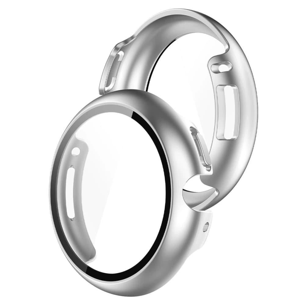 Bizon Case+Glass Hodinky Google Pixel Watch 4 41mm matná stříbrná - 1