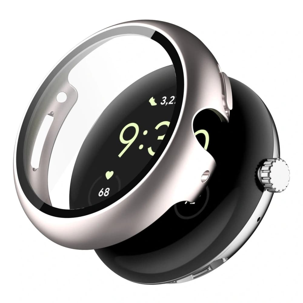 Bizon Case+Glass Hodinky Google Pixel Watch 4 41mm saténová champagne - 4