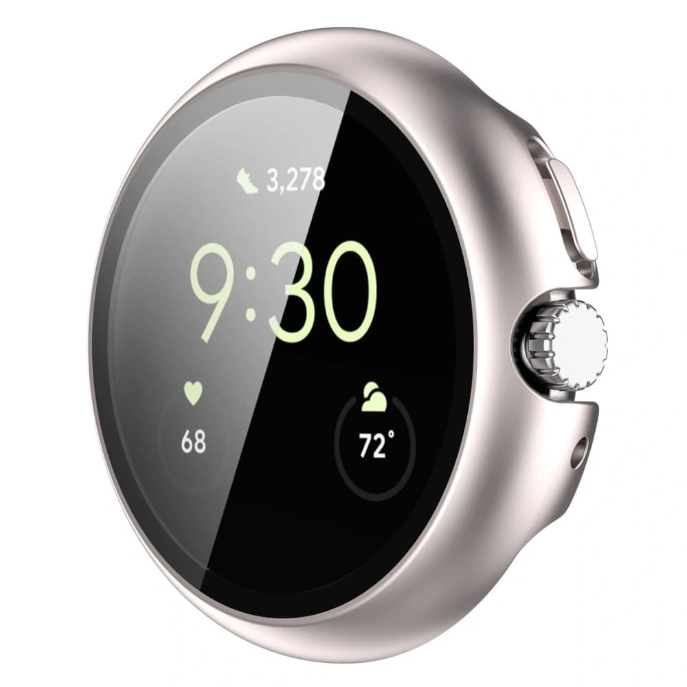 Bizon Case+Glass Hodinky Google Pixel Watch 4 41mm saténová champagne - 5