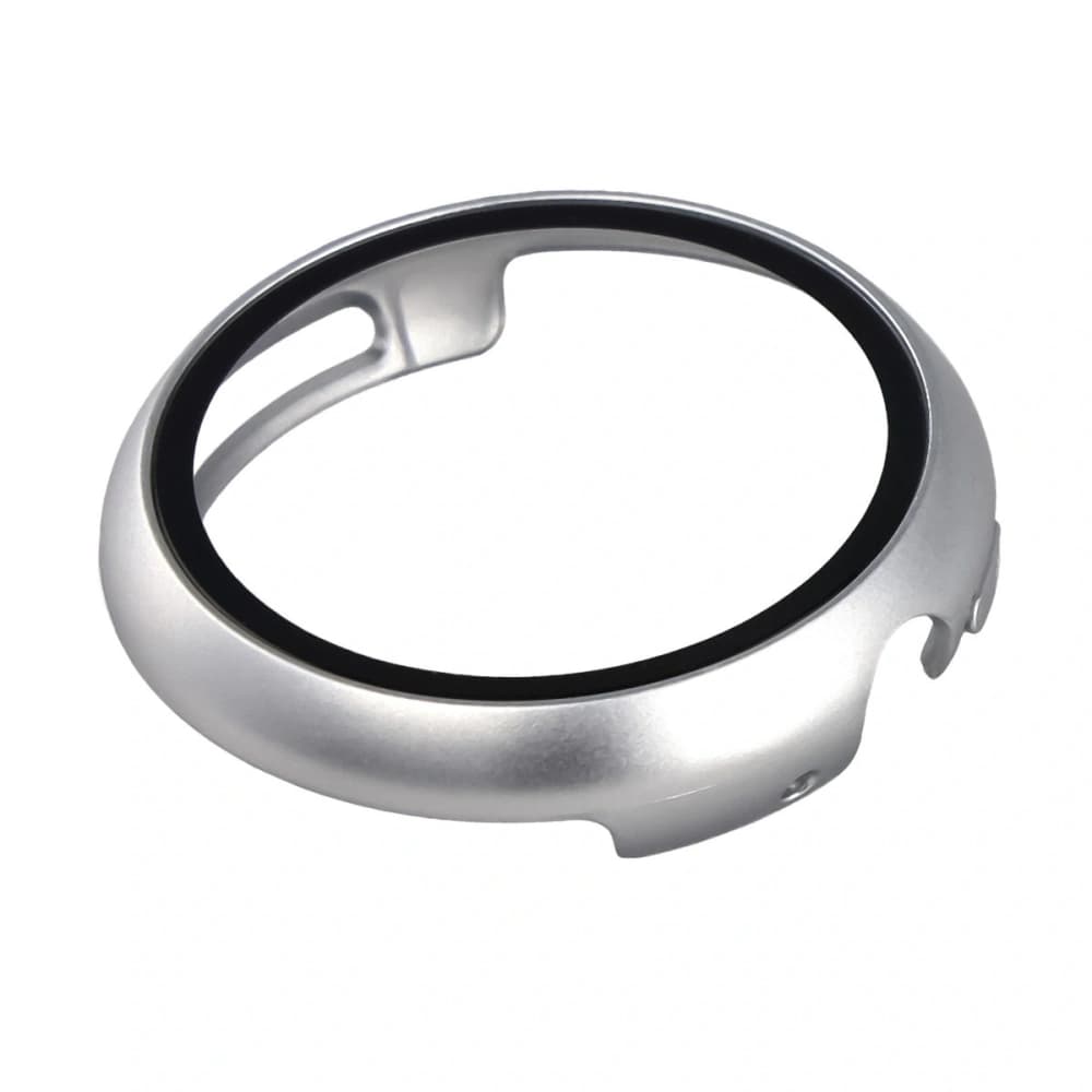 Bizon Case+Glass Hodinky Google Pixel Watch 4 45mm matná stříbrná - 6