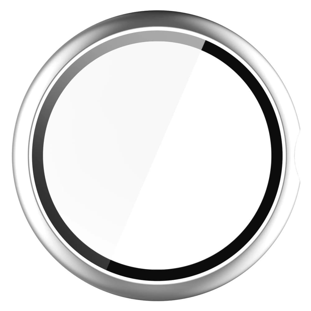 Bizon Case+Glass Hodinky Google Pixel Watch 4 45mm matná stříbrná - 8