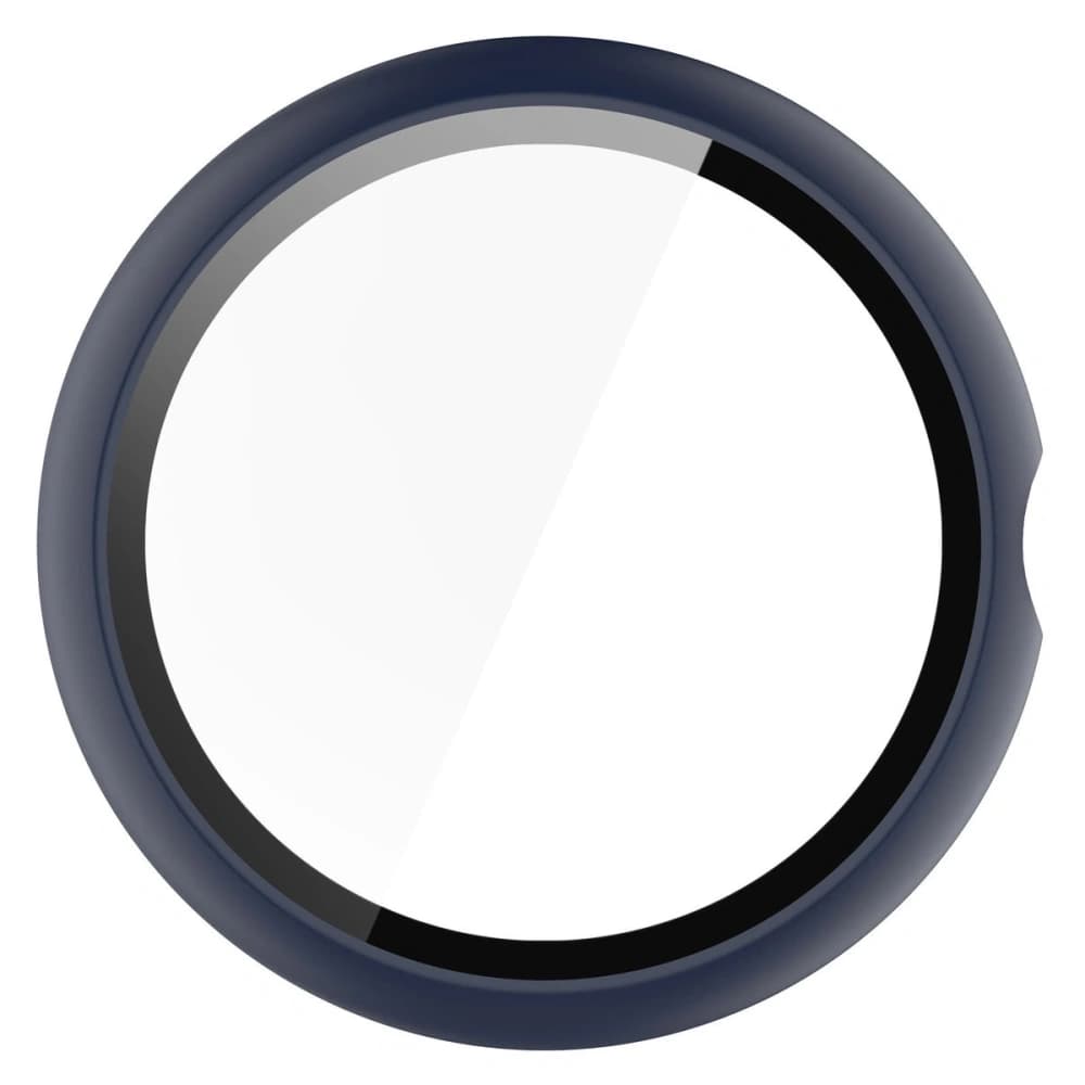 Bizon Case+Glass Watch Google Pixel Watch 4 45mm matowe navy blue - 8