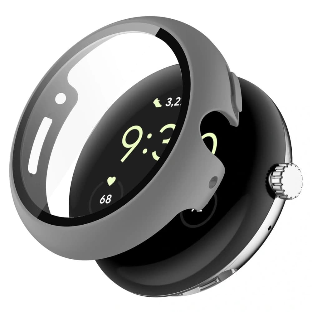 Bizon Case+Glass Watch Google Pixel Watch 4 45mm matte grey - 4