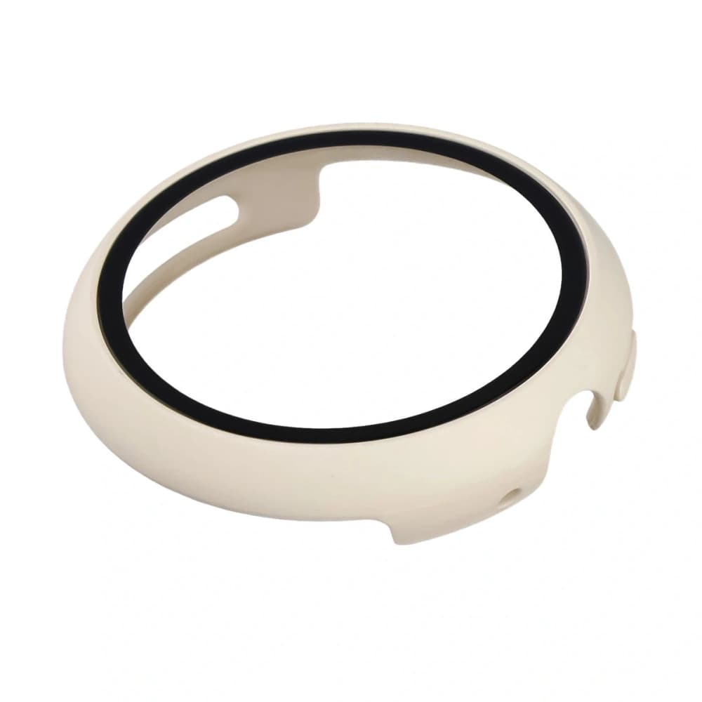 Bizon Case+Glass Hodinky Google Pixel Watch 4 45mm matná béžová - 6