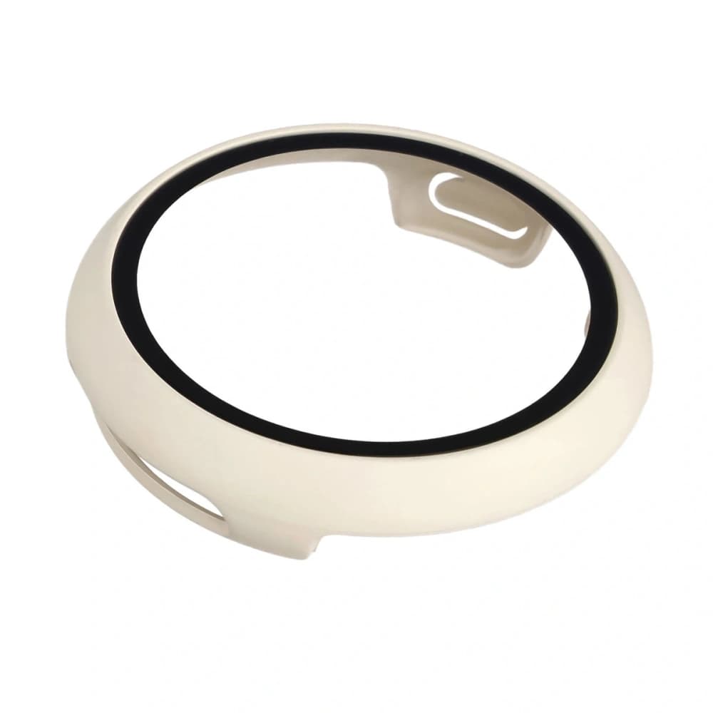 Bizon Case+Glass Hodinky Google Pixel Watch 4 45mm matná béžová - 7