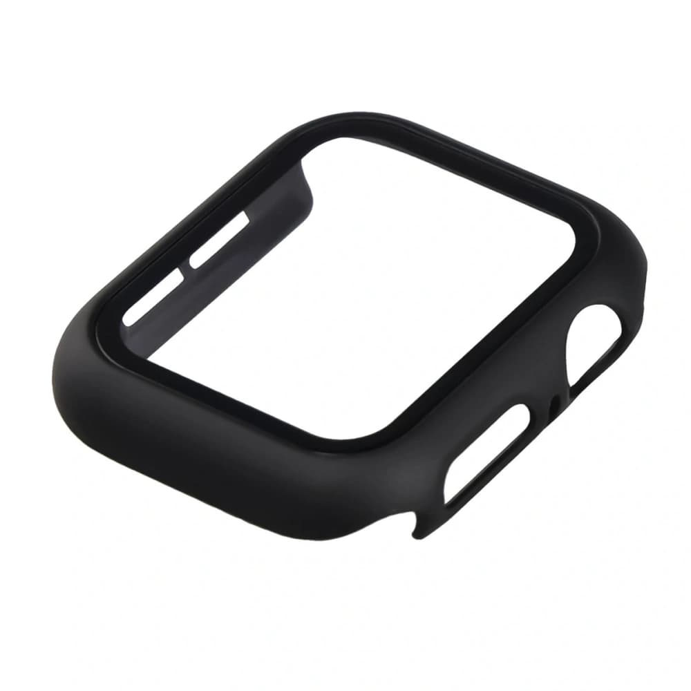 Carcasa Bizon+Sticlă pentru Apple Watch SE 3 / SE 2 / SE / 6 / 5 / 4 40mm negru mat - 6
