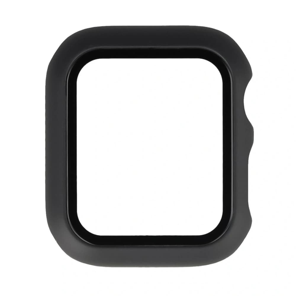 Carcasa Bizon+Sticlă pentru Apple Watch SE 3 / SE 2 / SE / 6 / 5 / 4 40mm negru mat - 8