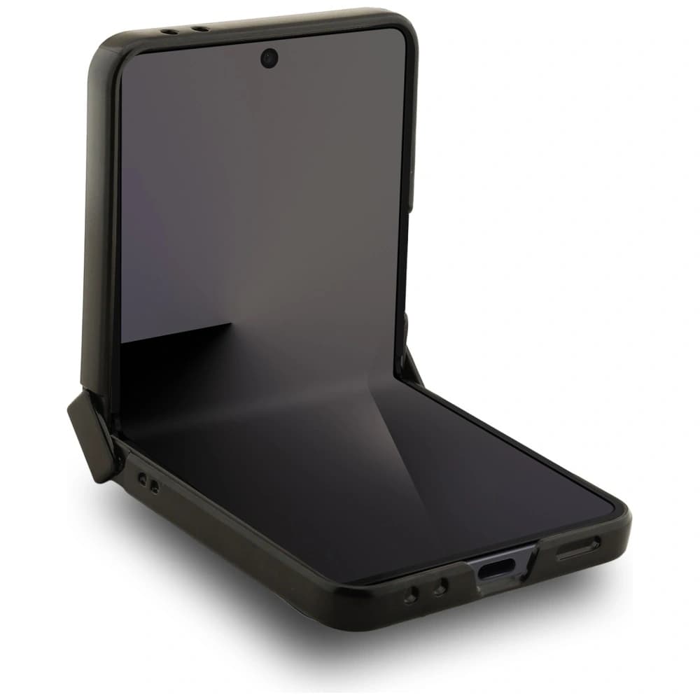 Karl Lagerfeld Saffiano Karl&Choupette Pin Samsung Galaxy Z Flip7 černý - 4