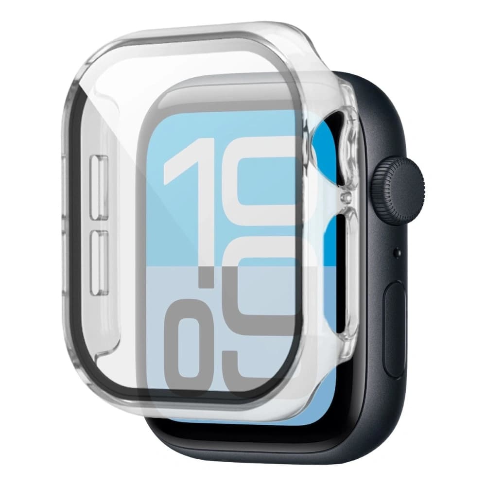 Bizon Case+Glass Ceas Apple Watch SE 3 / SE 2 / SE / 6 / 5 / 4 40mm transparent - 5