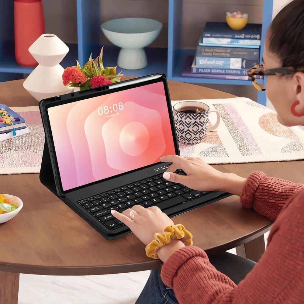 Tech-Protect Smartcase Pen + Klávesnice Samsung Galaxy Tab S11 11.0 X730 / X736b Černá - 8