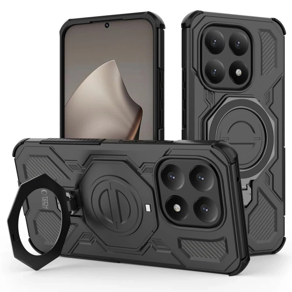 Tech-Protect TacticStand MagSafe Xiaomi 15T Matt Fekete - 1